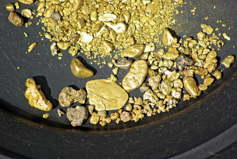Projects nuggets flakes dust